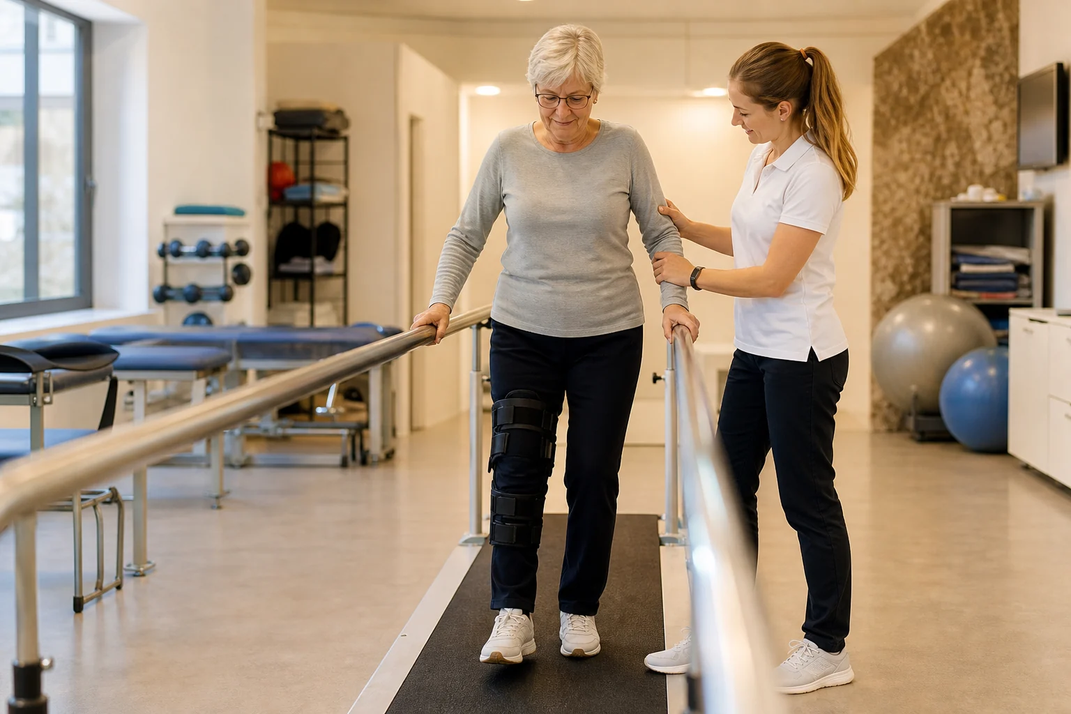 Diz ve Kalça Protezi Sonrası Fizyoterapi ve Rehabilitasyon için kişiye özel planlama.